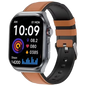 Hello ET585 Cuero Marrón - Reloj inteligente