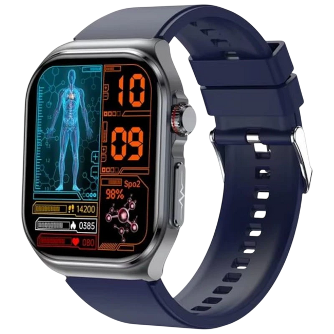 Hello ET585 Silicona Azul - Reloj inteligente Hover Image
