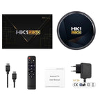 HK1 RBox H8 H618 4GB/64GB Wifi 6 Bluetooth Android 12 - Android TV