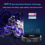 HK1 RBox H8 H618 4GB/64GB Wifi 6 Bluetooth Android 12 - Android TV