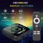 HK1 RBOX H8X Allwinner H728 4GB/64GB Android 14 - Android TV