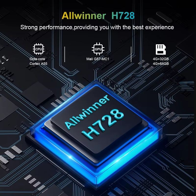HK1 RBOX H8X Allwinner H728 4GB/64GB Android 14 - Android TV