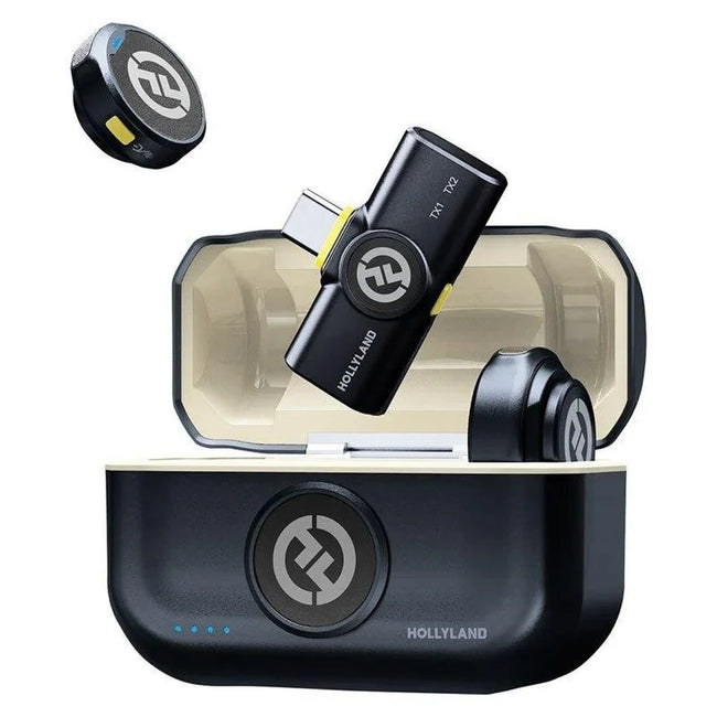 Micrófono Hollyland Lark M2 Duo Mobile USB-C Inalámbrico de Solapa Hover Image