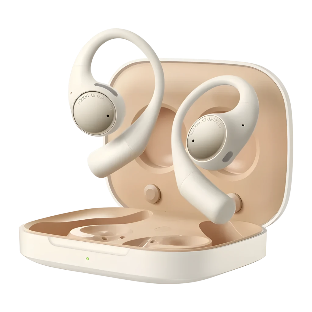 Honor Earbuds Open-Ear Dorado TWS ANC Bluetooth 5.2 26h IP54 Auriculares inalámbricos