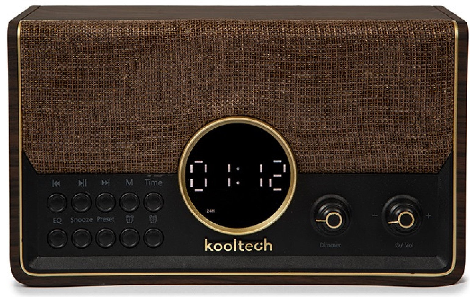 Radio Vintage Kooltech House Marron Bluetooth - Radio - Usb