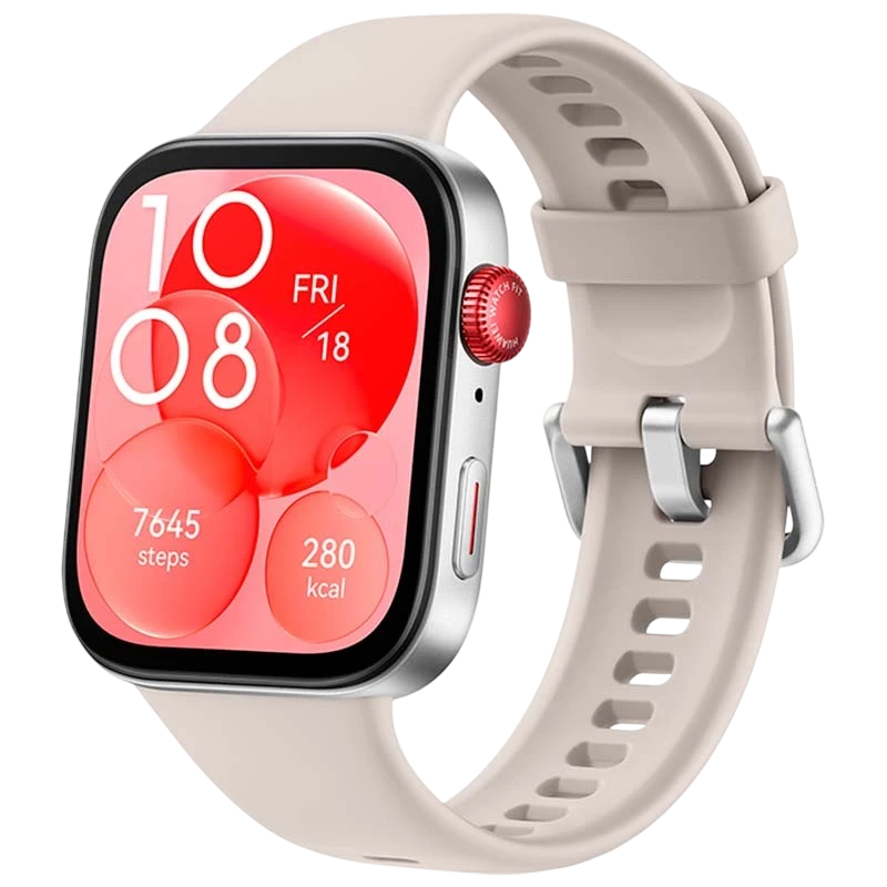 Huawei Watch Fit 3 Blanco - Reloj inteligente con GPS