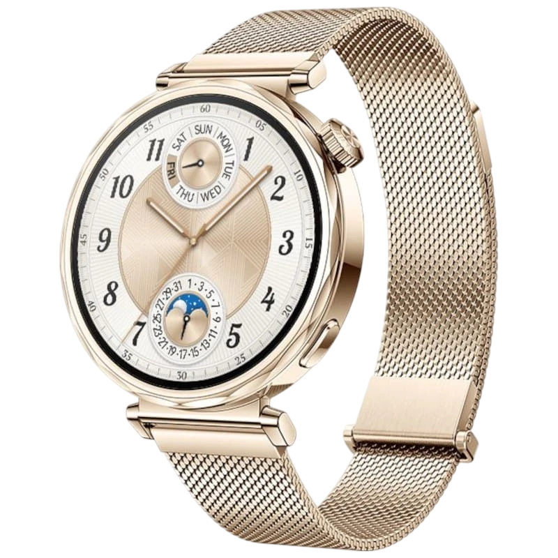 Huawei Watch GT5 41mm GPS Correa Milanesa Dorada - Reloj Inteligente