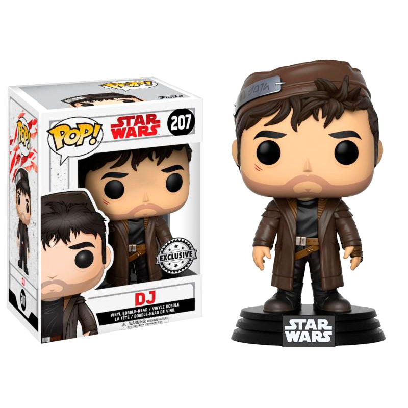 Figura Pop Star Wars The Last Jedi Dj Exclusive