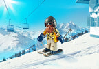 Playmobil - esquiador con snowblades