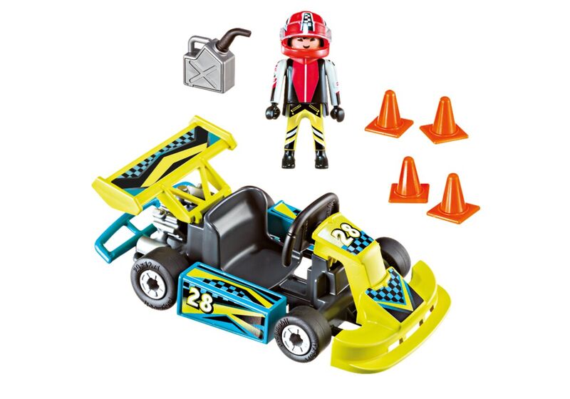 Playmobil  9322 maletín go-kart racer