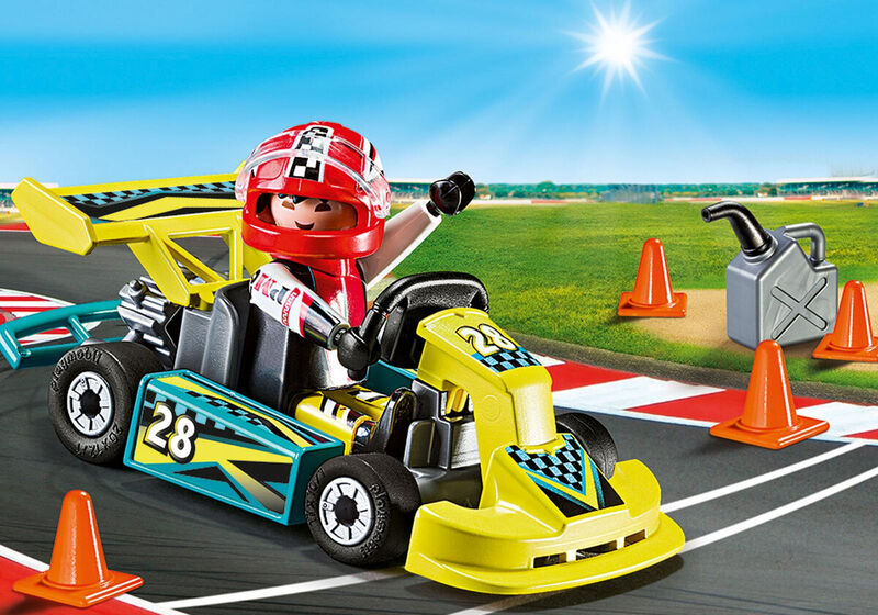 Playmobil - maletín go-kart