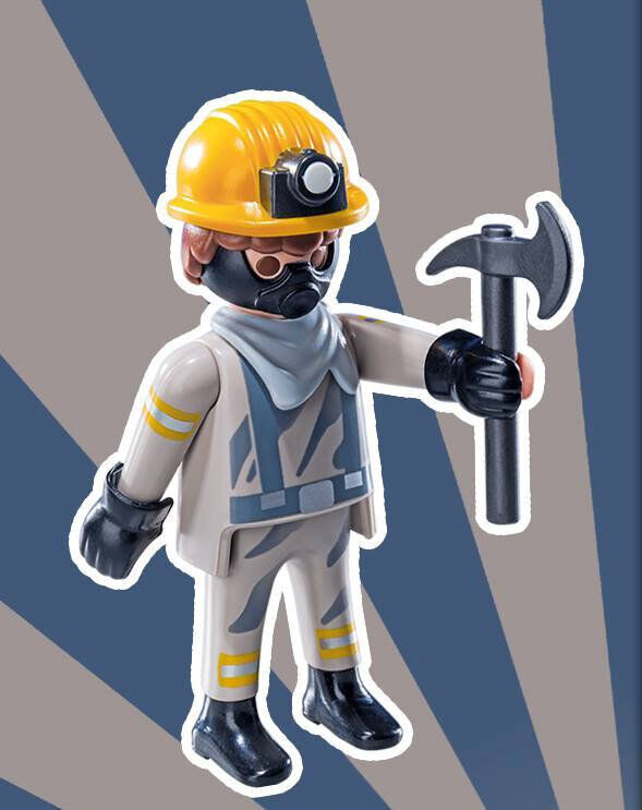 Playmobil minero - sobres sorpresa serie 12 nios