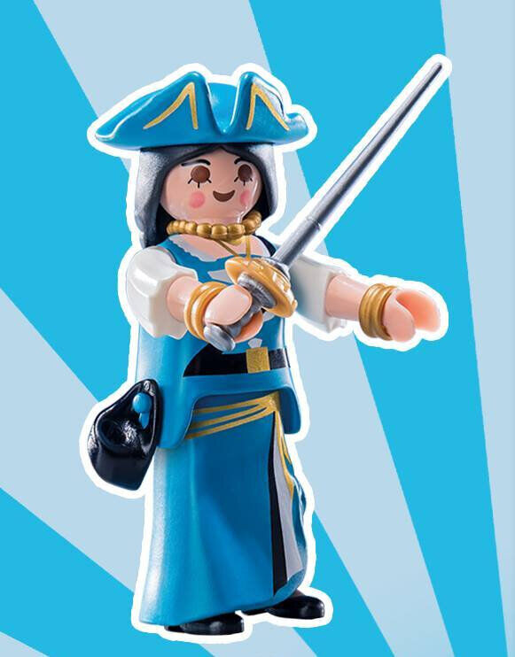 Mujer pirata - playmobil - sobre sorpresa serie 12 chicas