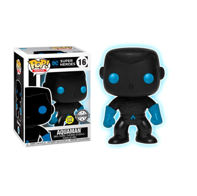 Figura Pop Dc Comics Justice League Aquaman Silhouette Exclu Hover Image