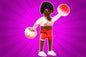 Animadora - playmobil - sobre sorpresa serie 13 chicas