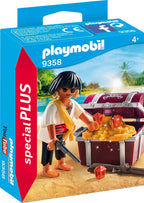 Playmobil  9358 pirata con tesoro