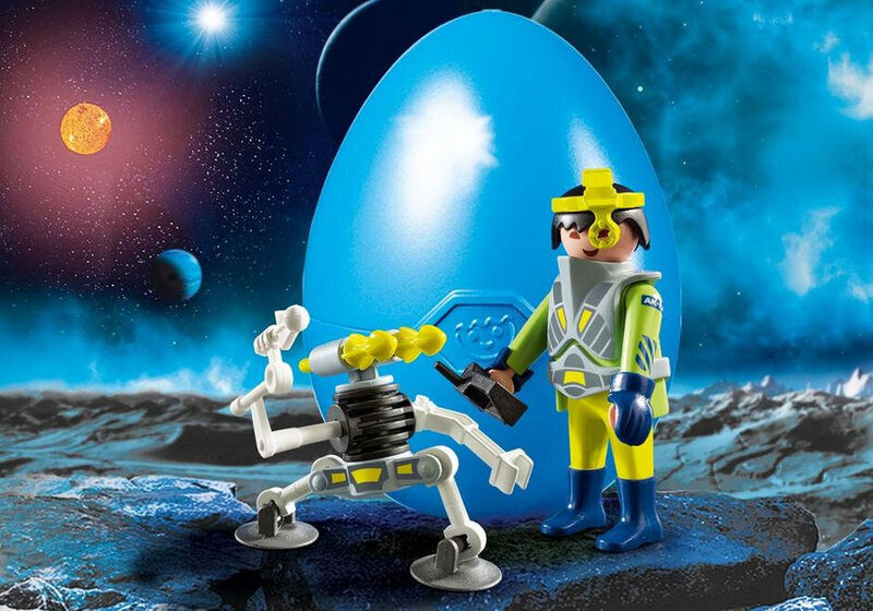 Playmobil  9416 agente espacial con robot