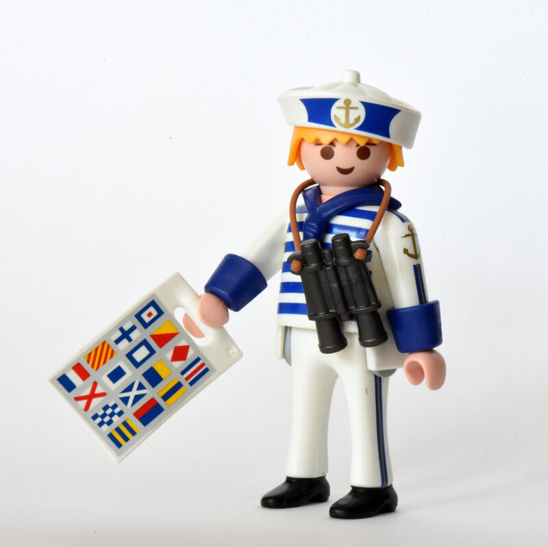 Marinero - playmobil - sobre sorpresa serie 14 chicos