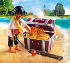 Playmobil - pirata con tesoro