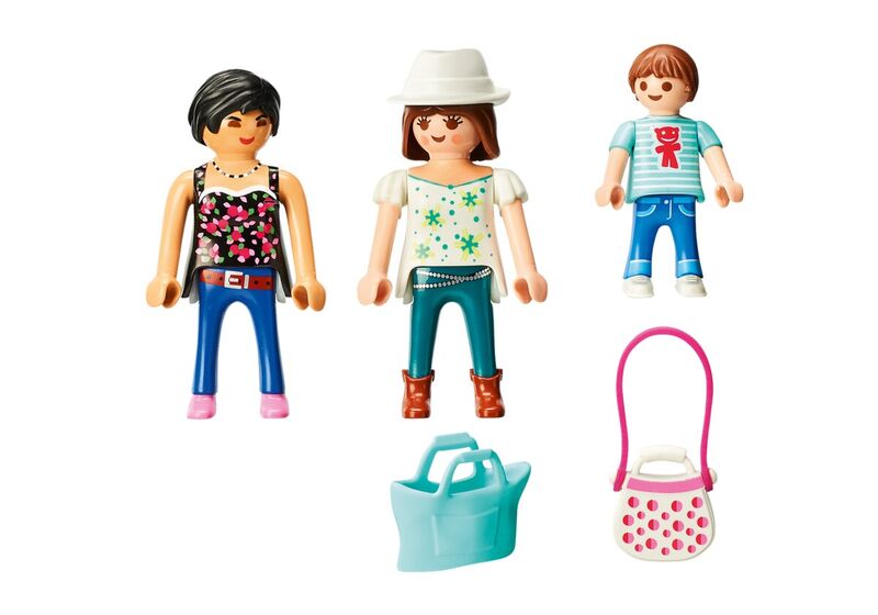 Playmobil - chicas de compras