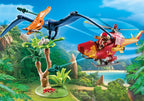 Playmobil - helicóptero con pterosaurio