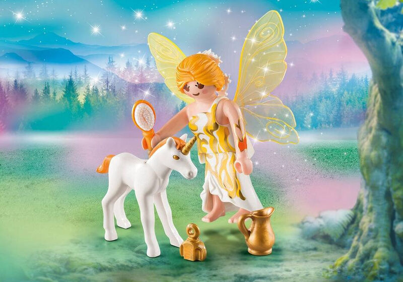 Playmobil - hada de sol con unicornio
