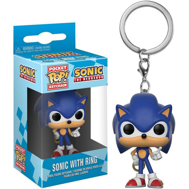 Llavero Pocket POP Sonic with Ring Hover Image