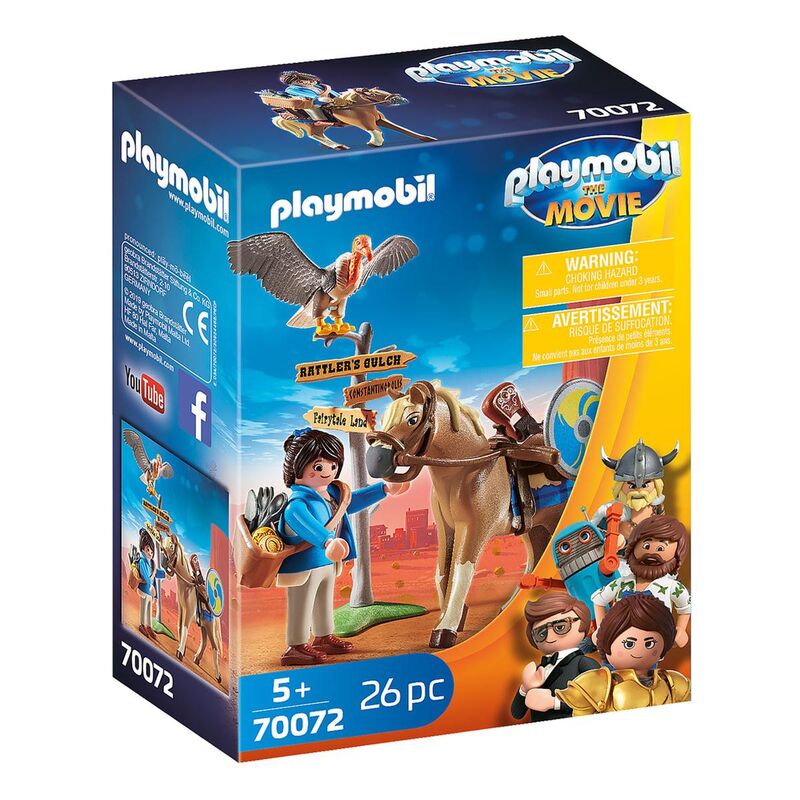 Playmobil the movie 70072 marla con caballo