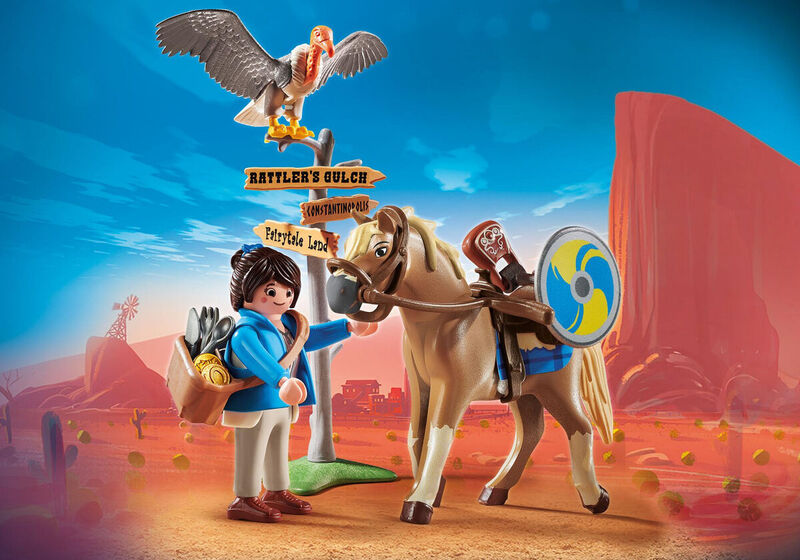 Playmobil the movie 70072 marla con caballo