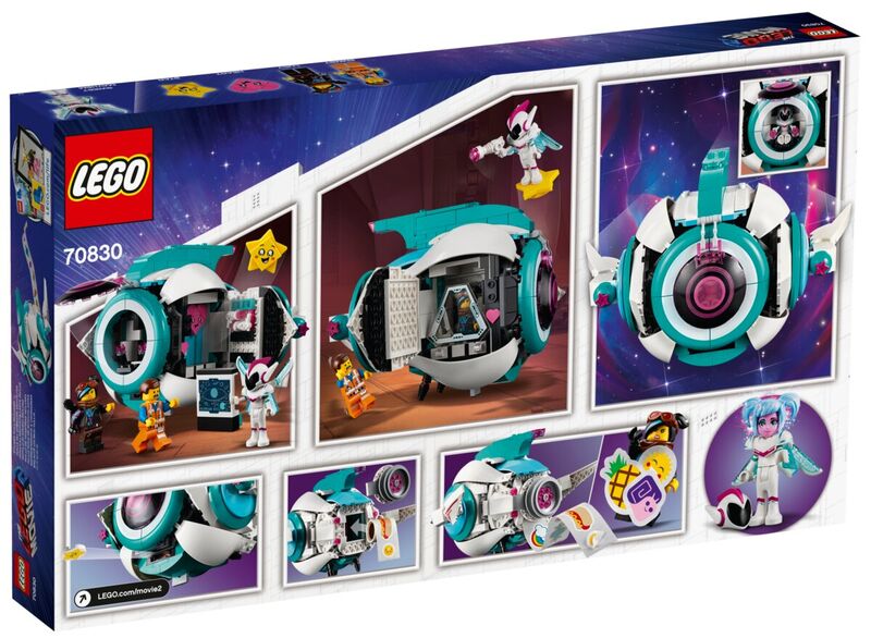 Le70830 nave systar de dulce caos lego movie 2