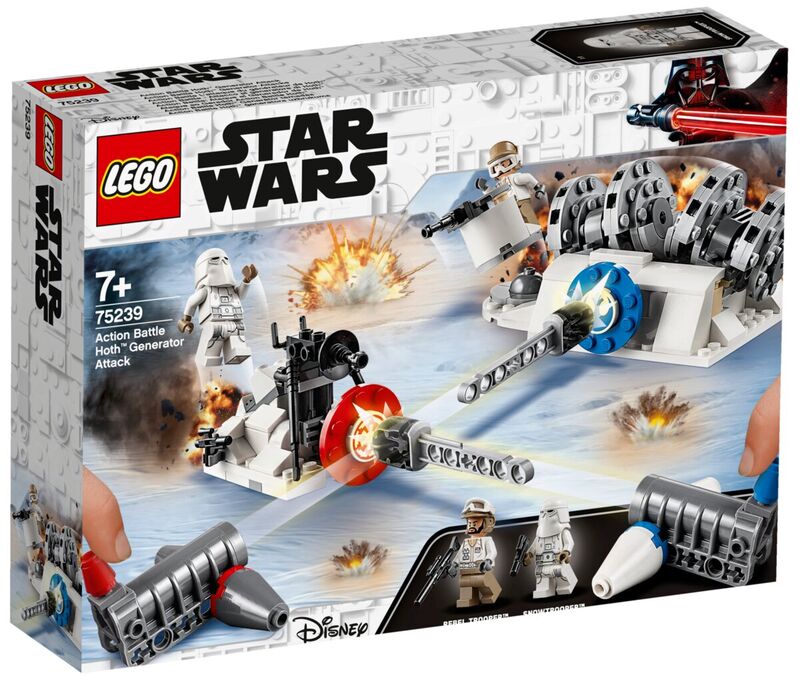 Le75239 action battle: ataque al generador de hoth? lego star wars?
