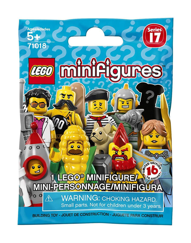 Le71018-11 lego minifigures 17 edición - héroe espacial (sobre abierto) Main Image