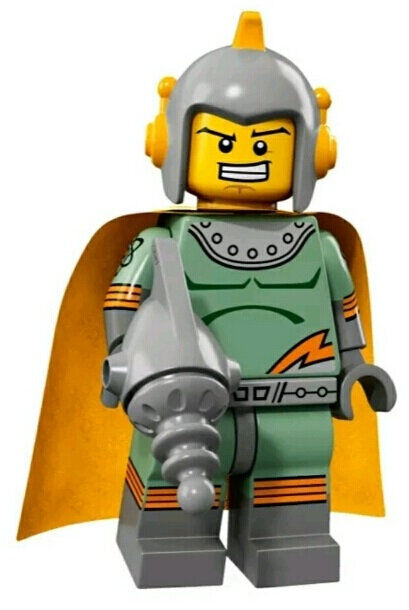 Le71018-11 lego minifigures 17 edición - héroe espacial (sobre abierto)