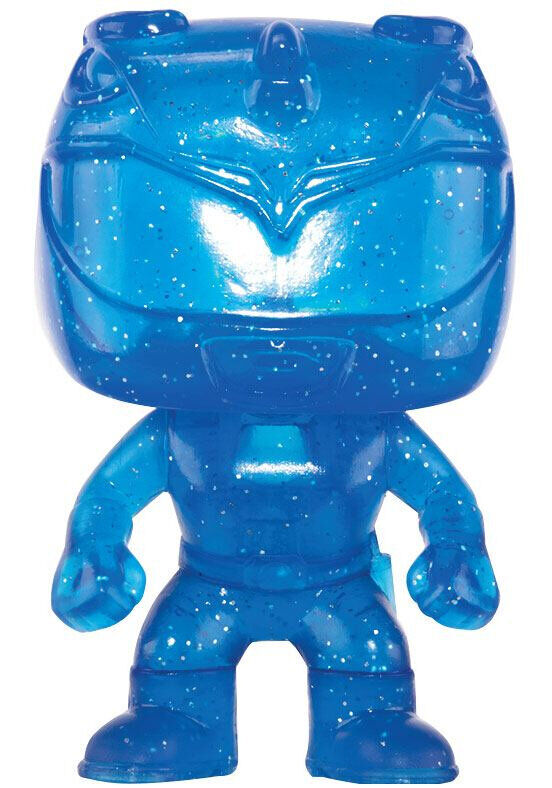 FK12627 Figura exclusiva Power Rangers Pop! television Blue Ranger Morphing Main Image