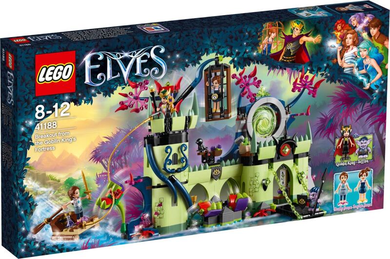 41188 Fuga de la fortaleza del rey de los duendes LEGO ELVES
