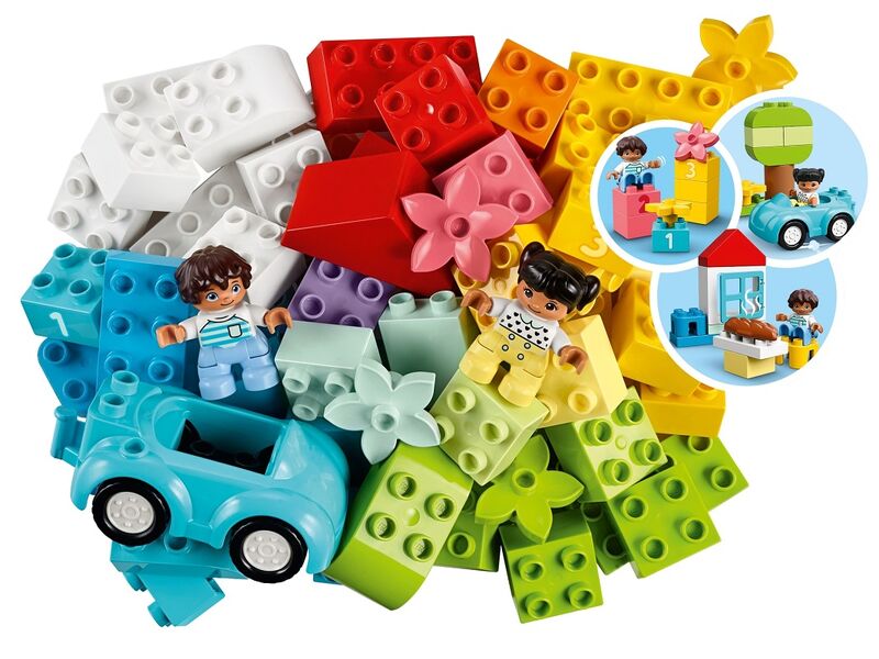 10913 caja de ladrillos lego duplo