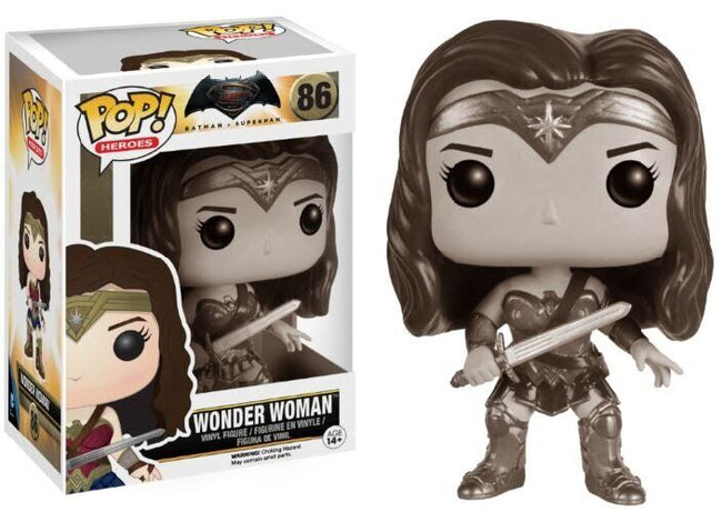 11528 funko pop! batman vs superman - figura wonder woman - exclusivo Hover Image