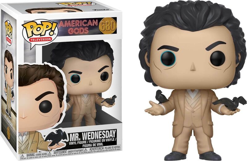 Funko pop! american gods - mr. wednesday, ref: 24275, n 680 (unidad única - no admite devolución, ver fotos reales del producto)