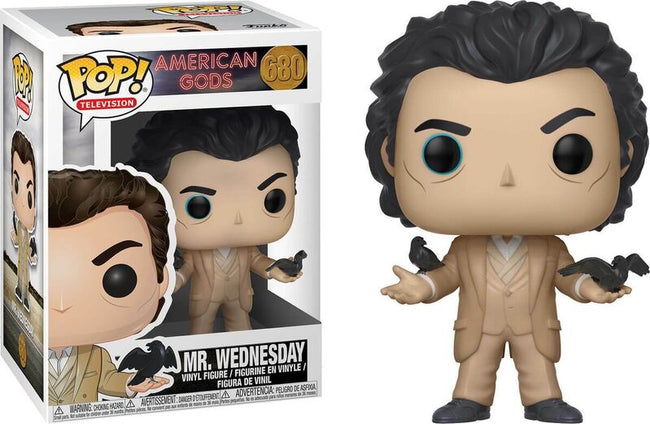 Funko pop! american gods - mr. wednesday, ref: 24275, n 680 (unidad única - no admite devolución, ver fotos reales del producto) Hover Image