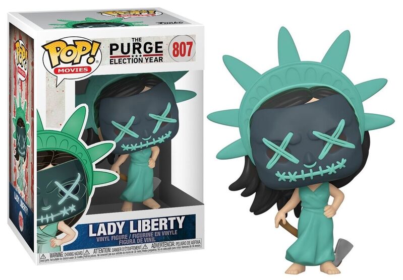 43453 funko pop! movies: the purge - figura lady liberty