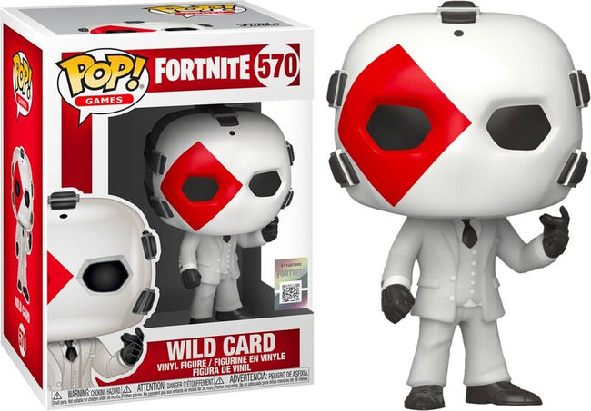 44733 funko pop! fortnite s3 - figura wild card (diamond) Hover Image