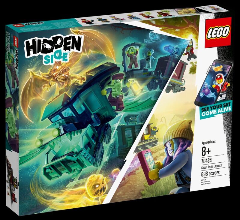 70424 Expreso Fantasma LEGO Hidden Side?