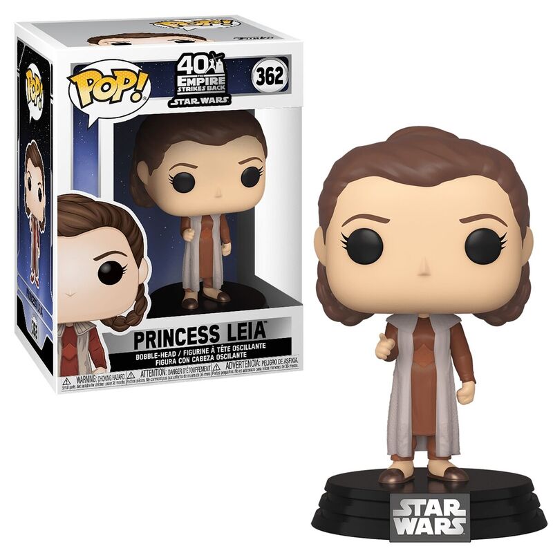 Funko pop! star wars: el imperio contraataca - leia (bespin) - 40th