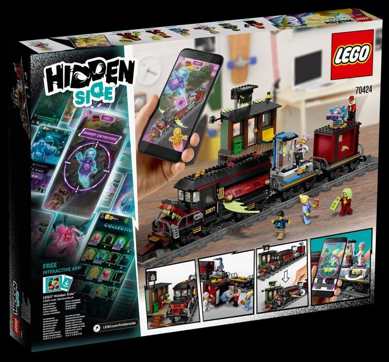 70424 Expreso Fantasma LEGO Hidden Side?