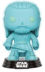 Funko pop! star wars - qui-gon jinn holográfico 2017 galactic convention