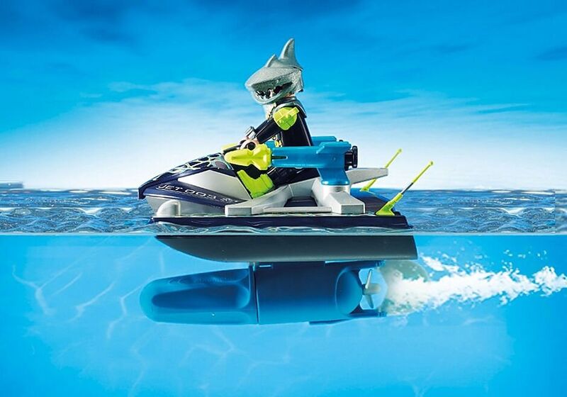 Playmobil 70007 team s.h.a.r.k. nave cohete