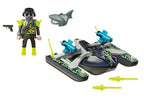 Playmobil 70007 team s.h.a.r.k. nave cohete