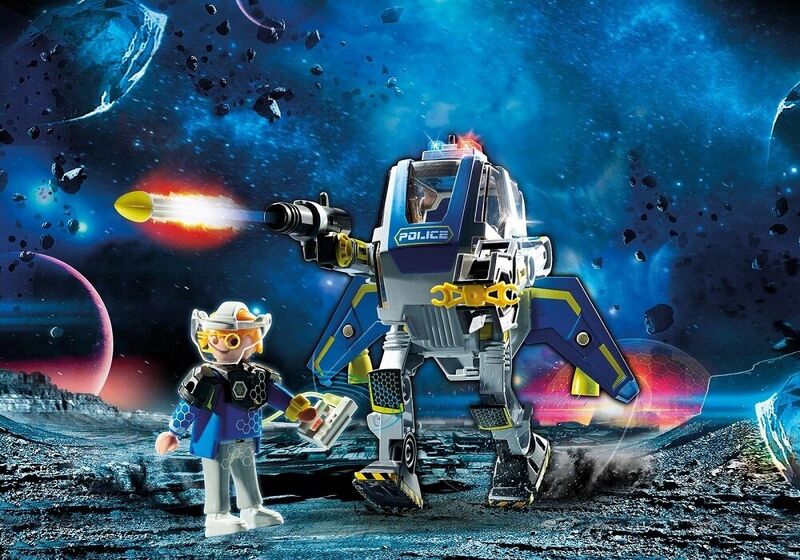 Playmobil - robot de la policía galáctica