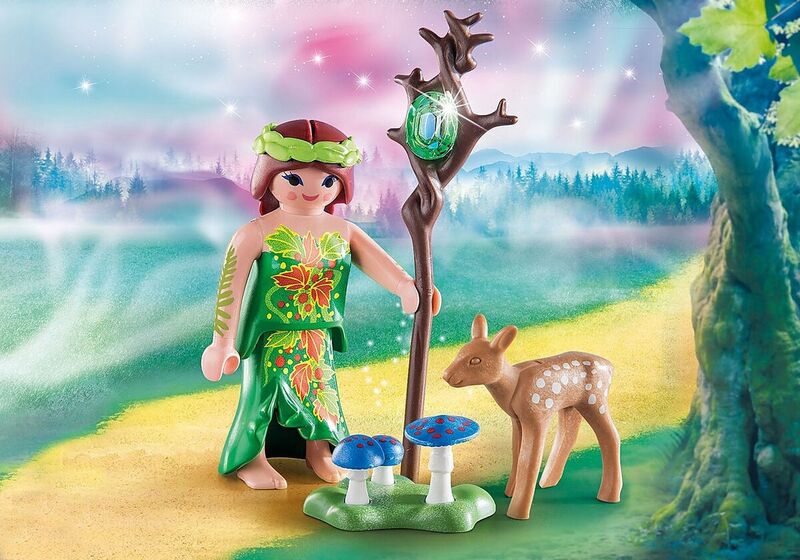 Playmobil - hada con cervatillo