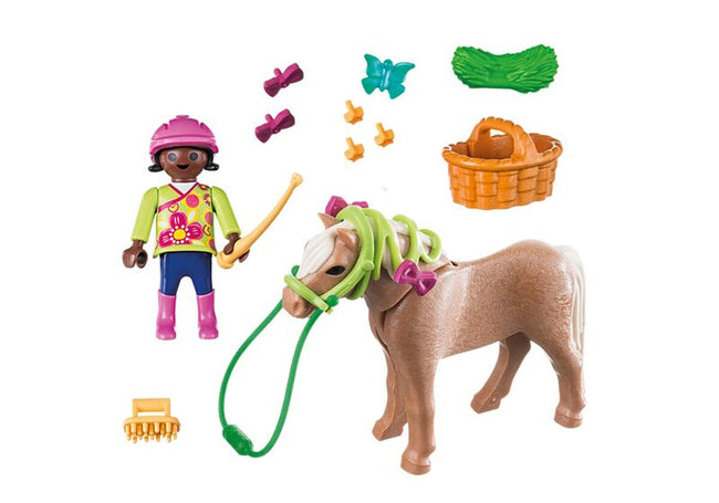 Playmobil - nia con poni Main Image